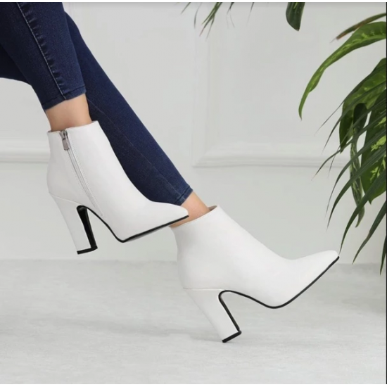 2021 Winter Fashion Women Boots Beige Pointed Toe Elastic Ankle Boots Heels Shoes Autumn Winter Female Socks Original Leather 2021 Winter Fashion Women Boots Beige Pointed Toe Elastic Ankle Boots Heels Shoes Autumn Winter Female Socks Original Leather