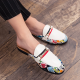 Black Half Shoes Men Leather Shoes Men Mules Casual Shoes Fashion Half Drag Leather Men Shoes Mocassin Homme Chaussure 2020 Black Half Shoes Men Leather Shoes Men Mules Casual Shoes Fashion Half Drag Leather Men Shoes Mocassin Homme Chaussure 2020