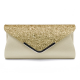 2021 High Quality PU Leather Women Lady Sequins Clutch Bag Evening Wedding Party Prom Handbag Purse Wallet Shinny Shoulder Bags